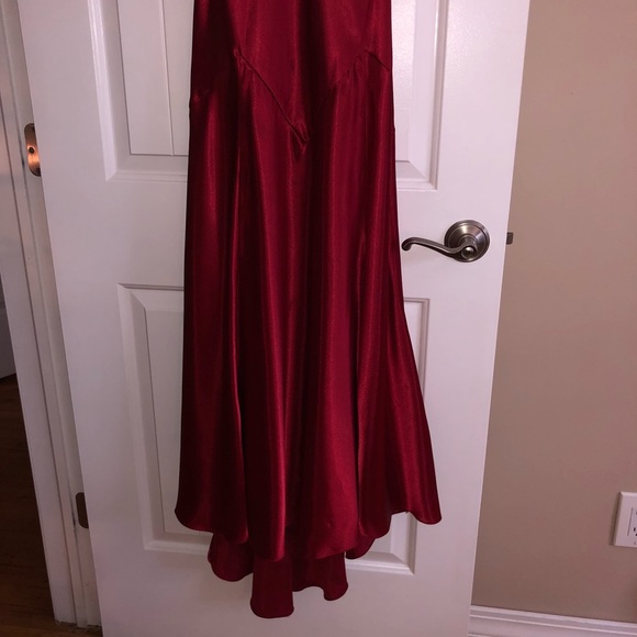 Silk Prom Dress - Picture 2 of 3